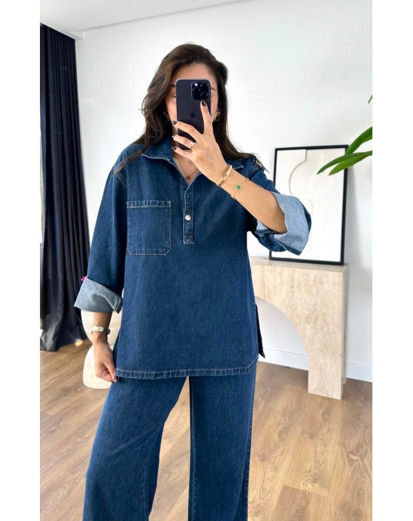 Premium Kalite Denim Takım