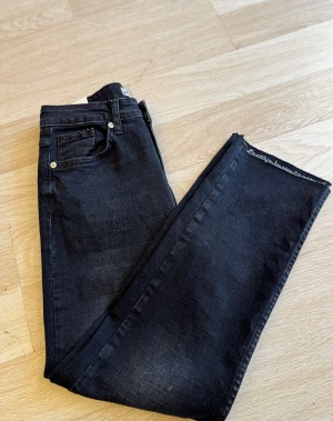 Orijinal Marka Kesik Paça Antrasit Jean Pantolon 