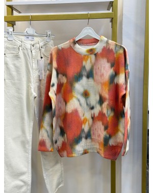 1. Sınıf Kalite Pamuk Triko Renkli Kazak Turuncu 