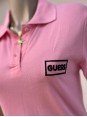 Polo Yaka Spor Elbise Pembe