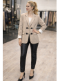 Vizon Blazer Ceket
