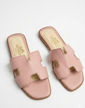 Hermes Terlik Pudra Pembe 
