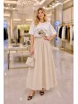 Maxi Boy Cepli Poplin Krem Etek